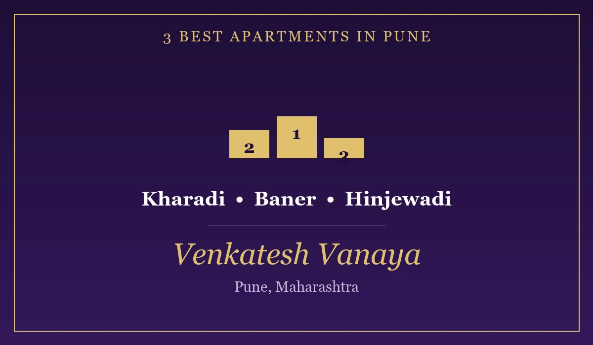 3 Best Apartment in Pune