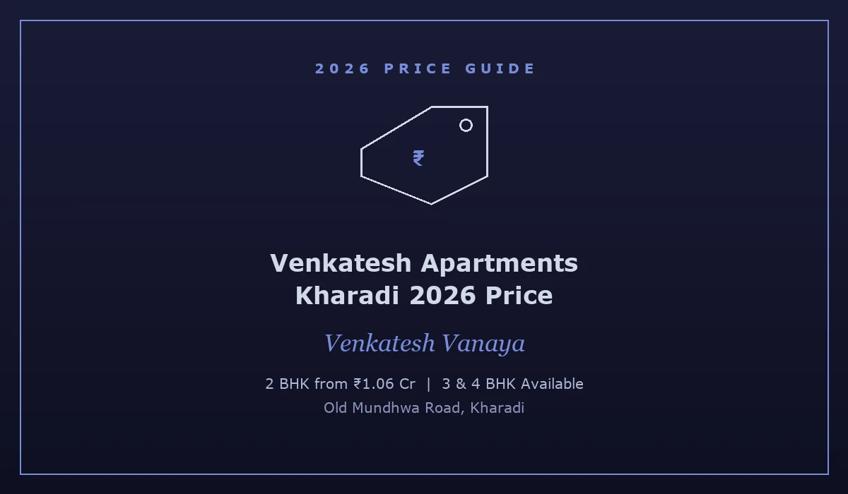 Venkatesh Apartments Kharadi 2026 Price