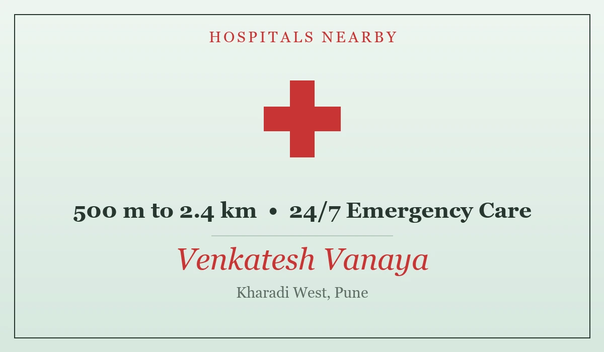 Hospitals Near Venkatesh Vanaya